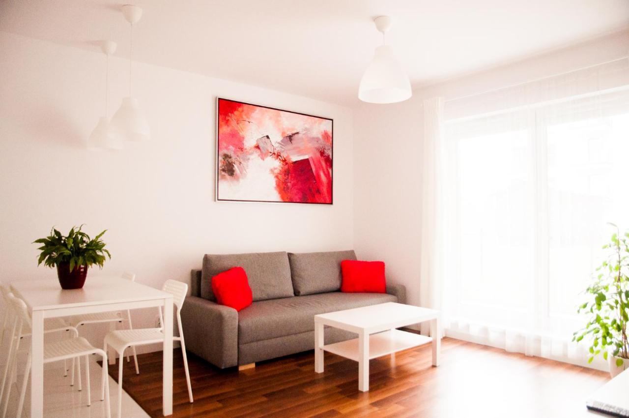 Apartament Rosso Лодзь Екстер'єр фото